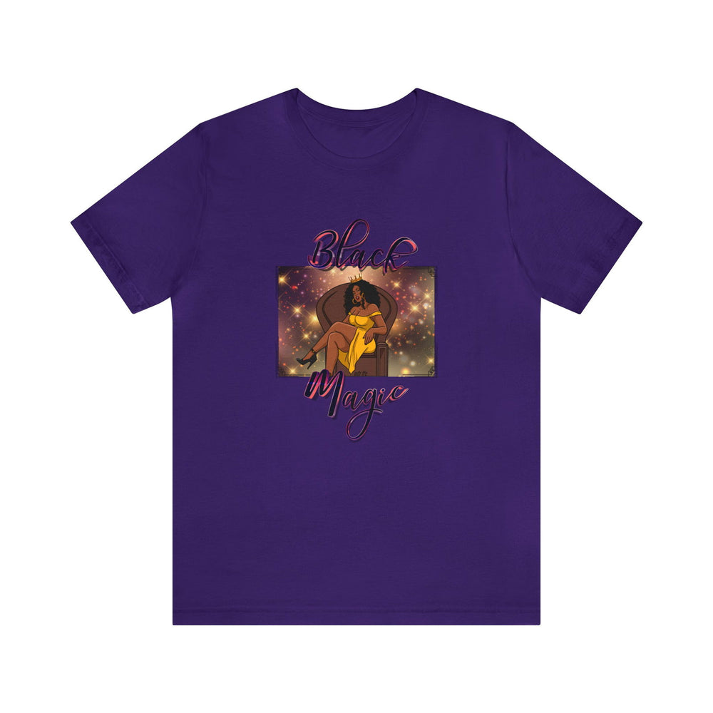 BLACK MAGIC Hip Hop Short Sleeve Tee - PDR LFE Team Purple / S PDR LFE
