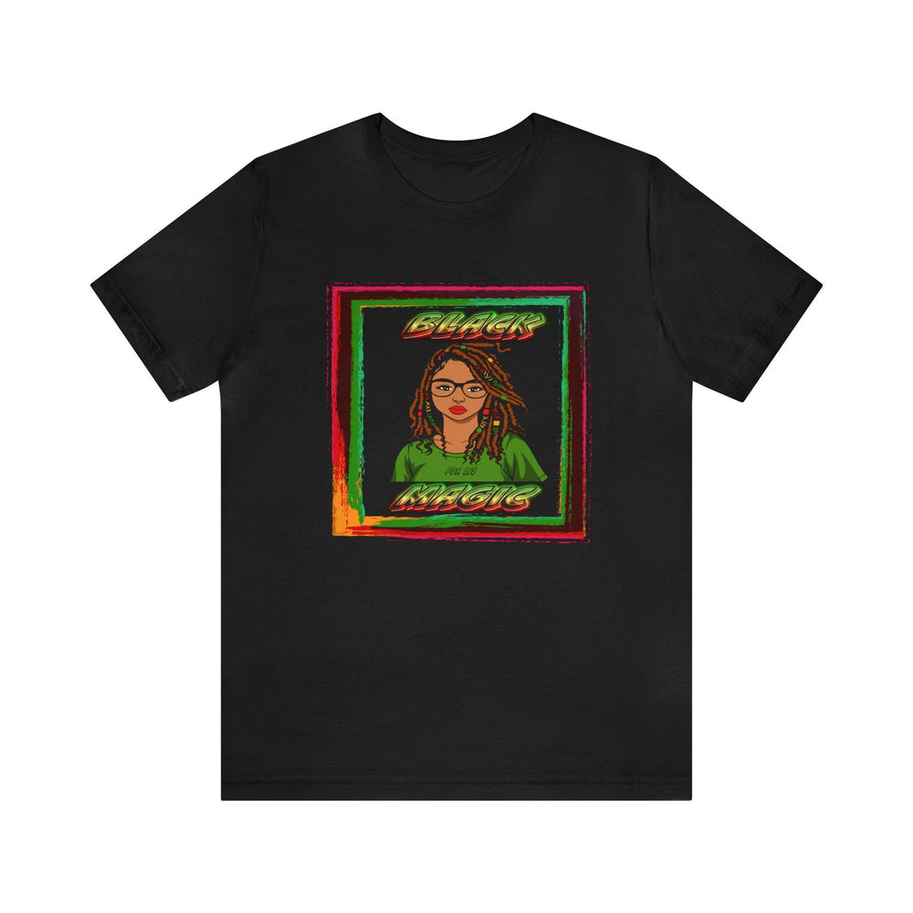 BLACK MAGIC TWIST Hip Hop Short Sleeve Tee - PDR LFE Black / S PDR LFE