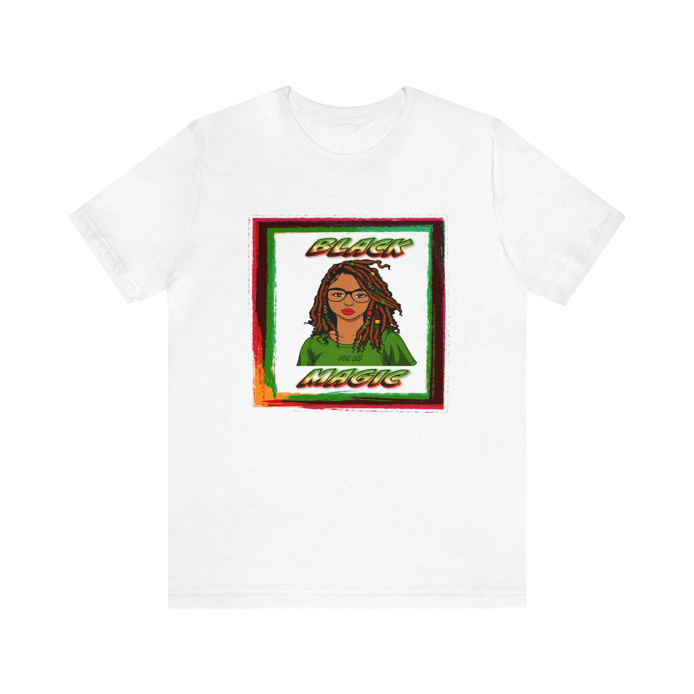 BLACK MAGIC TWIST Hip Hop Short Sleeve Tee - PDR LFE White / S PDR LFE