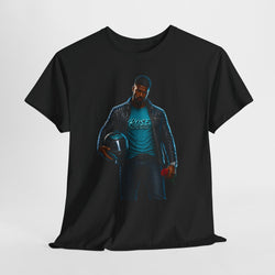R.O.S.E. (REAL ONES STILL EXIST) BLUE MALE  HIP HOP SHORT SLEEVE T-SHIRT