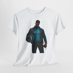 R.O.S.E. (REAL ONES STILL EXIST) BLUE MALE  HIP HOP SHORT SLEEVE T-SHIRT