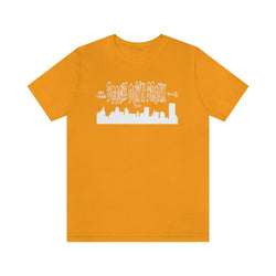 BOOGIE DOWN BRONX II UNISEX HIP HOP TSHIRT - PDR LFE Gold / XS PDR LFE