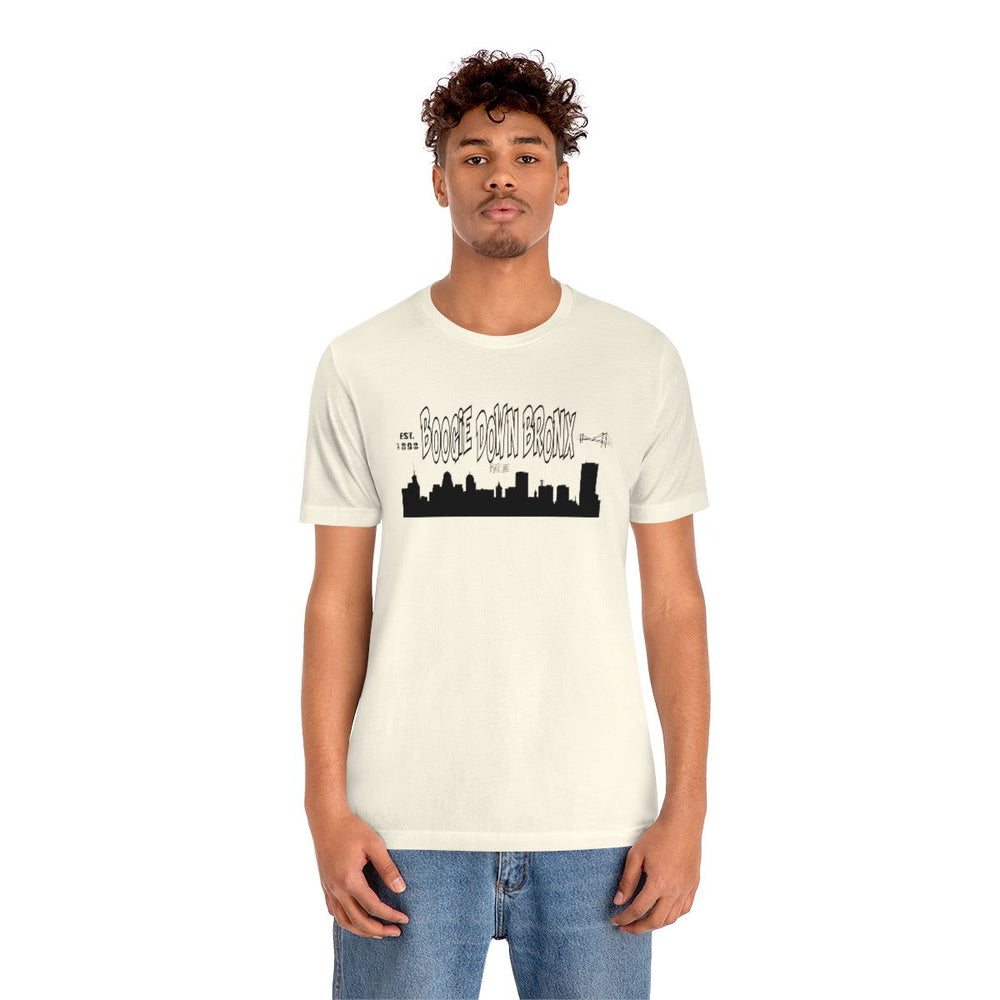 BOOGIE DOWN BRONX UNISEX HIP HOP TSHIRT - PDR LFE Natural / XS PDR LFE