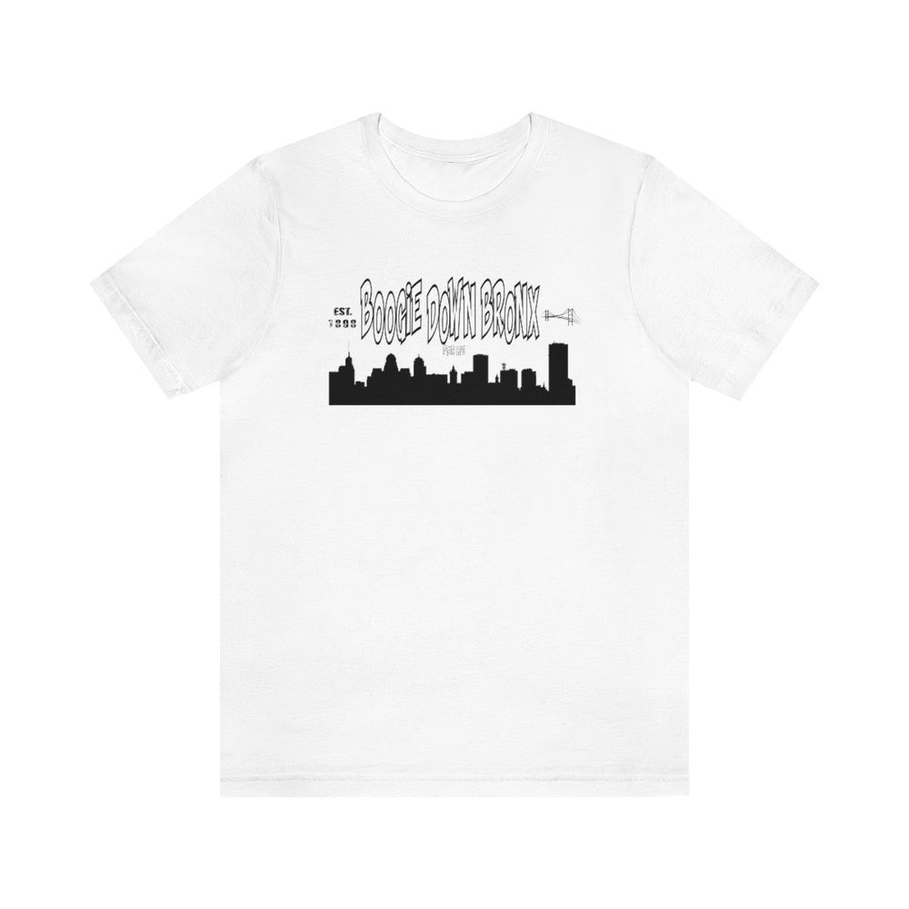 BOOGIE DOWN BRONX UNISEX HIP HOP TSHIRT - PDR LFE White / XS PDR LFE