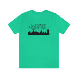 BOOGIE DOWN BRONX UNISEX HIP HOP TSHIRT - PDR LFE Teal / XS PDR LFE