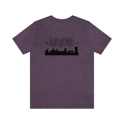 BOOGIE DOWN BRONX UNISEX HIP HOP TSHIRT - PDR LFE Heather Team Purple / XS PDR LFE