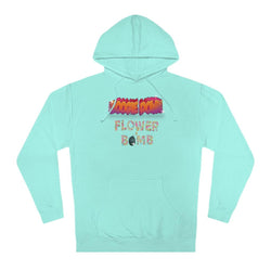 BOOGIE DOWN FLOWER BOMB Hip Hop Unisex Hooded Sweatshirt - PDR LFE XS / Mint PDR LFE