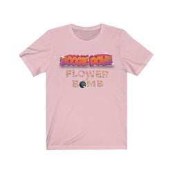BOOGIE DOWN FLOWER BOMB Unisex Jersey Short Sleeve Tee - PDR LFE Pink / S PDR LFE