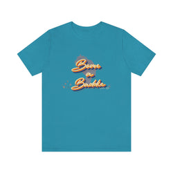 BORN A BADDIE Short Sleeve Tee - PDR LFE Aqua / XS PDR LFE