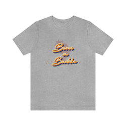 BORN A BADDIE Short Sleeve Tee - PDR LFE Athletic Heather / XS PDR LFE