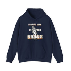 BORN IN THE BRONX Heavy Blend™ Hooded Sweatshirt - PDR LFE Navy / S PDR LFE