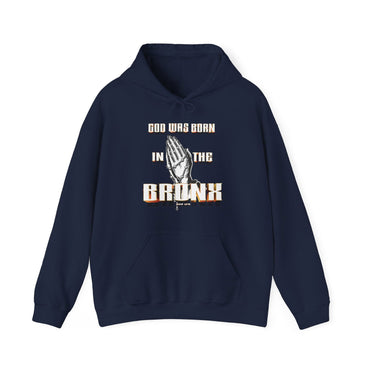 BORN IN THE BRONX Heavy Blend™ Hooded Sweatshirt - PDR LFE Navy / S PDR LFE