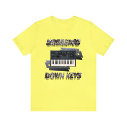 BREAKING DOWN KEYS 2 Short Sleeve Tee - PDR LFE Yellow / S PDR LFE