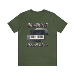 BREAKING DOWN KEYS 2 Short Sleeve Tee - PDR LFE Military Green / S PDR LFE