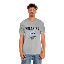 BREAKING DOWN KEYS UNISEX HIP HOP TSHIRT - PDR LFE Athletic Heather / XS PDR LFE