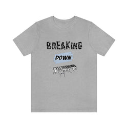 BREAKING DOWN KEYS UNISEX HIP HOP TSHIRT - PDR LFE Athletic Heather / XS PDR LFE