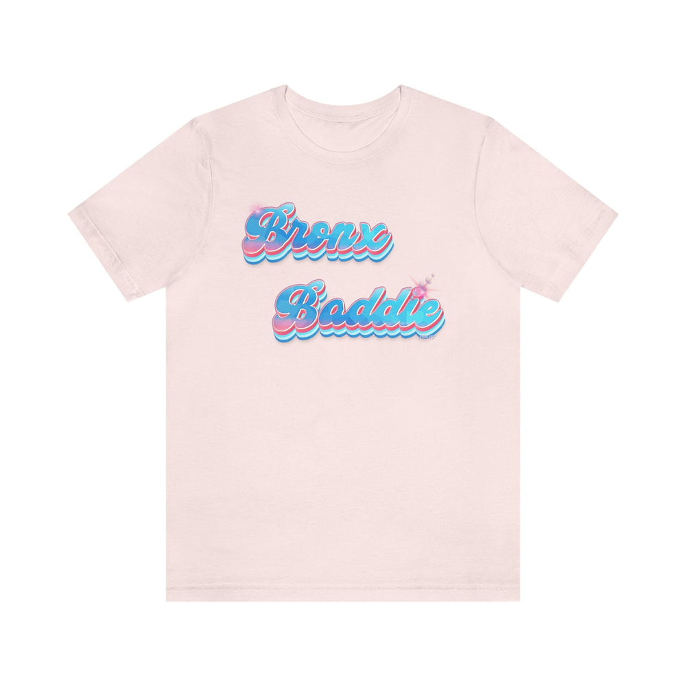 BRONX BADDIE GLOW HIP HOP FEMALE Short Sleeve Tee - PDR LFE Soft Pink / XS PDR LFE