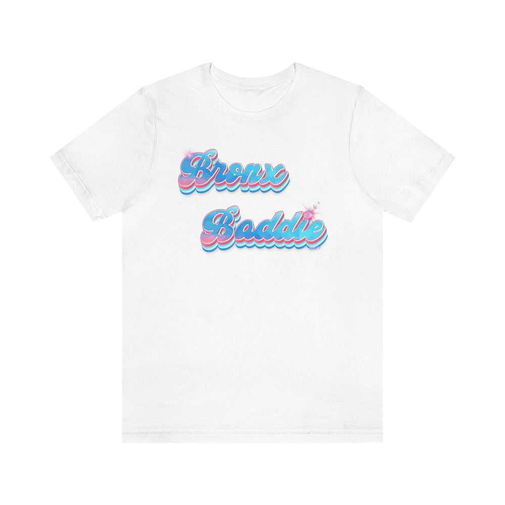 BRONX BADDIE GLOW HIP HOP FEMALE Short Sleeve Tee - PDR LFE White / XS PDR LFE