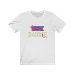 BRONX BADDIE FEMALE Hip Hop Short Sleeve Tee - PDR LFE White / S PDR LFE