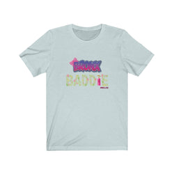 BRONX BADDIE FEMALE Hip Hop Short Sleeve Tee - PDR LFE Heather Ice Blue / S PDR LFE