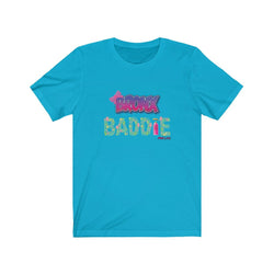 BRONX BADDIE FEMALE Hip Hop Short Sleeve Tee - PDR LFE Turquoise / S PDR LFE