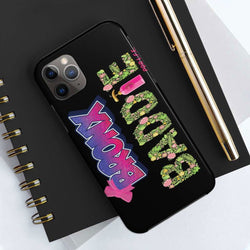 BRONX BADDIE Hip Hop Case Mate Tough Phone Cases - PDR LFE iPhone XS PDR LFE