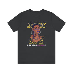 BRONX LIFE FEMALE HIP HOP Short Sleeve Tee - PDR LFE Dark Grey / S PDR LFE