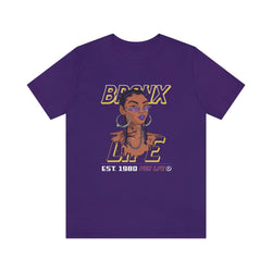 BRONX LIFE FEMALE HIP HOP Short Sleeve Tee - PDR LFE Team Purple / S PDR LFE