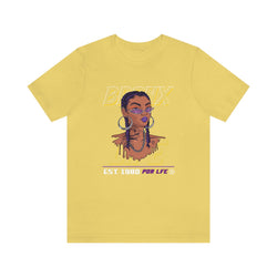 BRONX LIFE FEMALE HIP HOP Short Sleeve Tee - PDR LFE Yellow / S PDR LFE