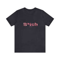B*TCH HIP HOP Short Sleeve Tee - PDR LFE Dark Grey / S PDR LFE