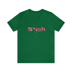 B*TCH HIP HOP Short Sleeve Tee - PDR LFE Kelly / S PDR LFE