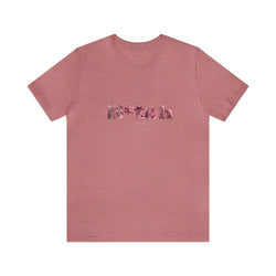 B*TCH HIP HOP Short Sleeve Tee - PDR LFE Heather Mauve / S PDR LFE