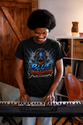 Blue Piranha Productions Short Sleeve Hip Hop T-Shirt