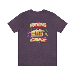 CAKE CAKE CAKE HIP HOP Short Sleeve Tee - PDR LFE Heather Team Purple / XS PDR LFE