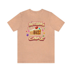 CAKE CAKE CAKE HIP HOP Short Sleeve Tee - PDR LFE Heather Peach / XS PDR LFE