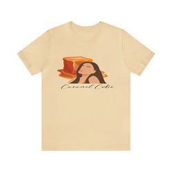 CARAMEL CUTIE Hip Hop Short Sleeve Tee - PDR LFE Soft Cream / S PDR LFE