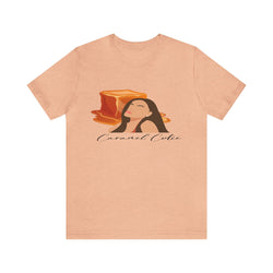 CARAMEL CUTIE Hip Hop Short Sleeve Tee - PDR LFE Heather Peach / S PDR LFE