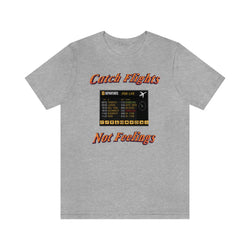 CATCH FLIGHTS HIP HOP Short Sleeve Tee - PDR LFE Athletic Heather / XS PDR LFE