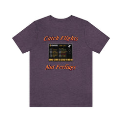 CATCH FLIGHTS HIP HOP Short Sleeve Tee - PDR LFE Heather Team Purple / XS PDR LFE