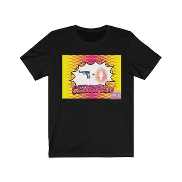 CERTIFIED FEMALE SHOOTA Unisex Jersey Short Sleeve Tee - PDR LFE Black / S PDR LFE
