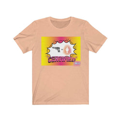 CERTIFIED FEMALE SHOOTA Unisex Jersey Short Sleeve Tee - PDR LFE Heather Peach / S PDR LFE