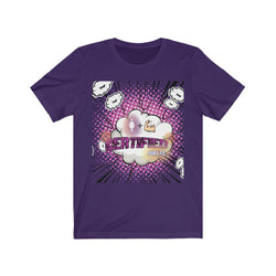 CERTIFIED LADY MUSCLE Unisex Jersey Short Sleeve Tee - PDR LFE Team Purple / S PDR LFE