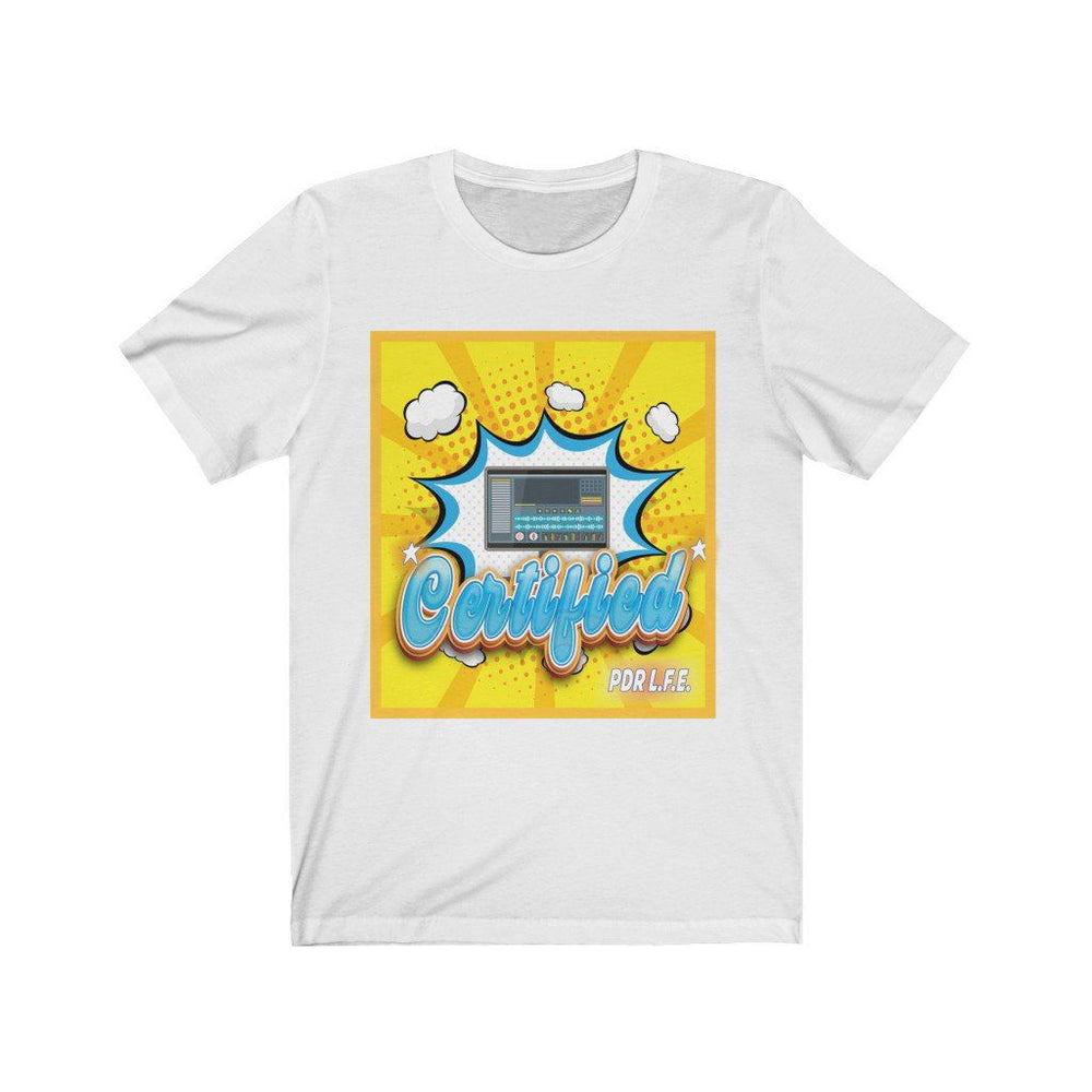 CERTIFIED PRODUCER Unisex Jersey Short Sleeve Tee - PDR LFE White / S PDR LFE