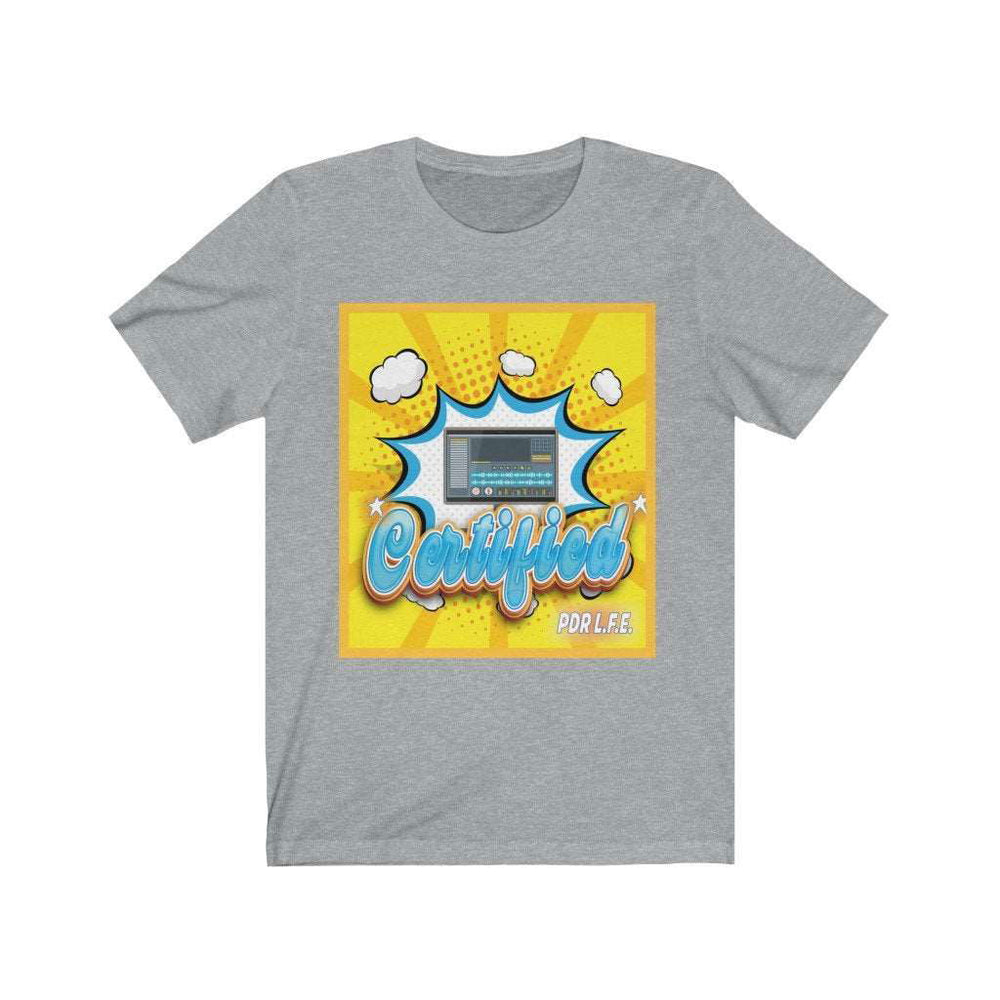 CERTIFIED PRODUCER Unisex Jersey Short Sleeve Tee - PDR LFE Athletic Heather / S PDR LFE