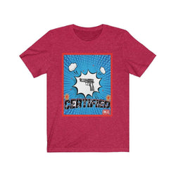 CERTIFIED SHOOTA Unisex Jersey Short Sleeve Tee - PDR LFE Heather Red / S PDR LFE