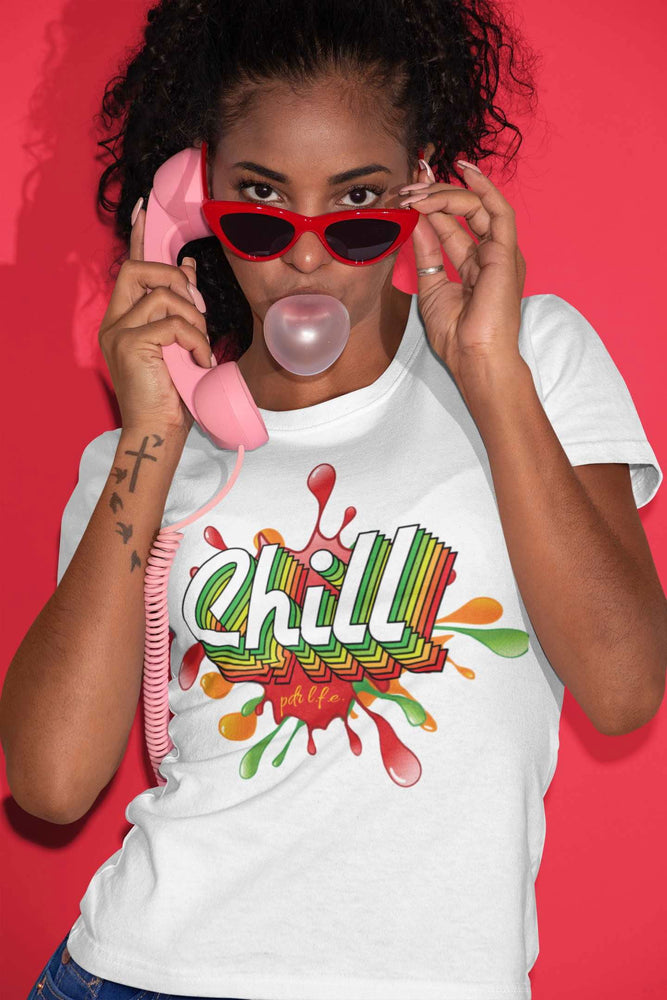 CHILL OUT OR ELSE Unisex Ultra Cotton Tee - PDR L.F.E. 