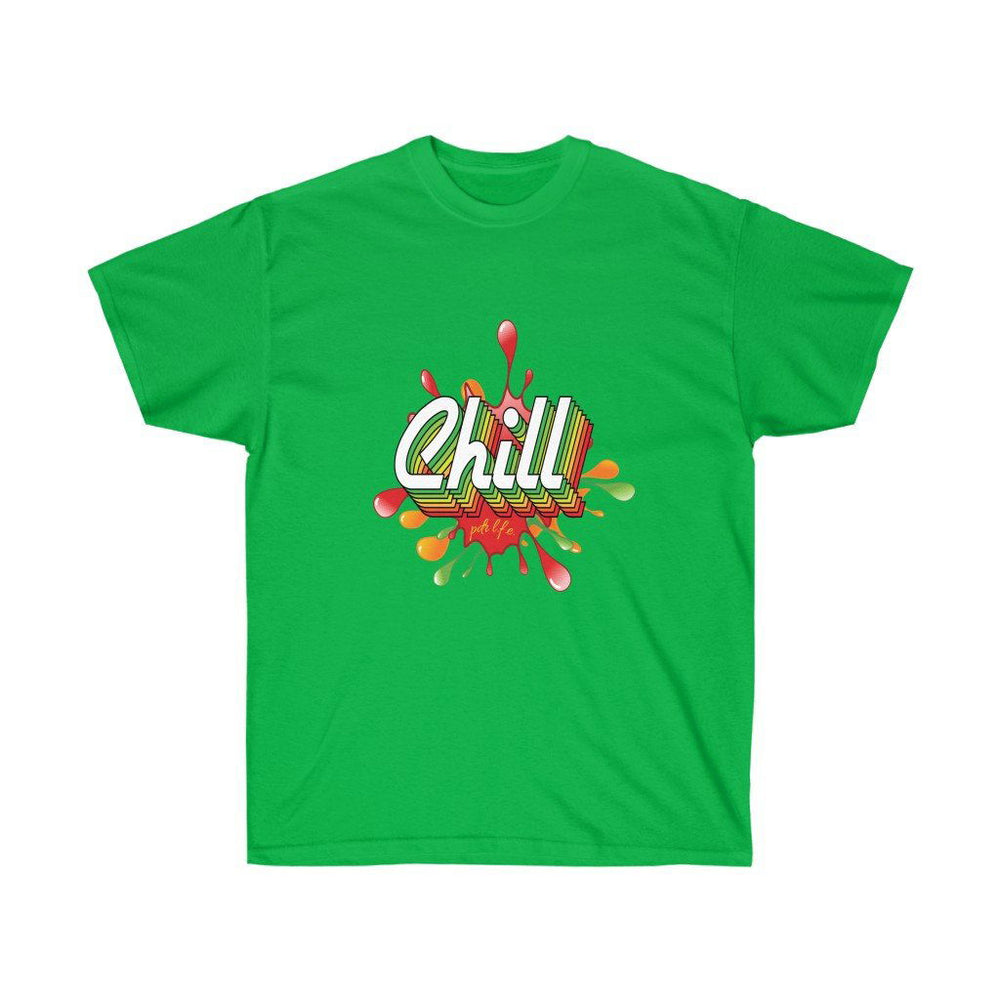 CHILL OUT OR ELSE Unisex Ultra Cotton Tee - PDR L.F.E. 