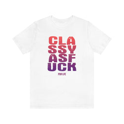 CLASSY ASF FEMALES HIP HOP TSHIRT - PDR LFE White / XS PDR LFE
