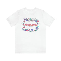 CONTENT CREATOR FEMALE HIP HOP Short Sleeve Tee - PDR LFE White / XS PDR LFE