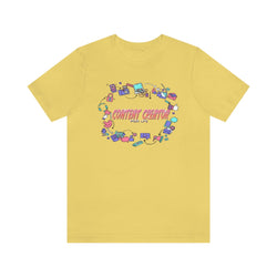 CONTENT CREATOR FEMALE HIP HOP Short Sleeve Tee - PDR LFE Yellow / XS PDR LFE